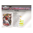 2023 Topps Chrome Baseball Hobby Box