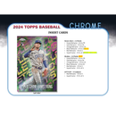 2024 Topps Chrome Baseball Jumbo Box