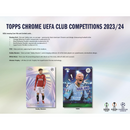 2023/24 Topps UEFA Club Competitions Chrome Soccer Hobby Box