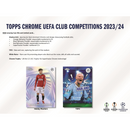 2023/24 Topps UEFA Club Competitions Chrome Soccer Jumbo Box