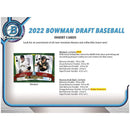 2022 Bowman Draft Baseball Jumbo Hobby 8 Box Case