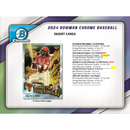 2024 Bowman Chrome Baseball Hobby Box