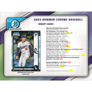 2024 Bowman Chrome Baseball Hobby Box