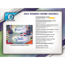 2024 Bowman Chrome Baseball HTA Choice Box