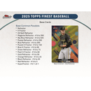 2025 Topps Finest Baseball Hobby 8 Box Case