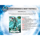 2025 Bowman University Best Football Hobby 12 Box Case