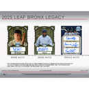 2025 Leaf Bronx Legacy Baseball Hobby Box